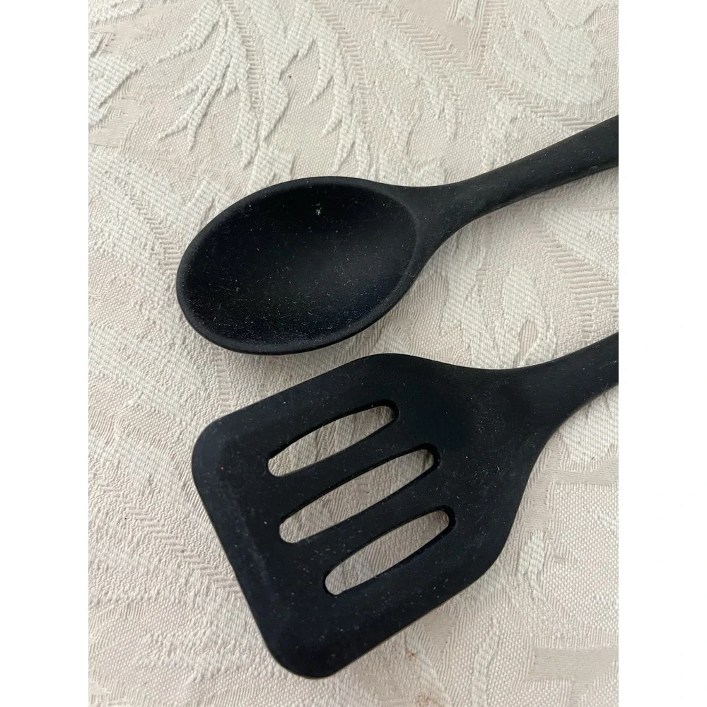 Rae Dunn Mini Kitchen Utensils Lil Dad Kitchen Flip Stir Spatula Turner Spoon 8